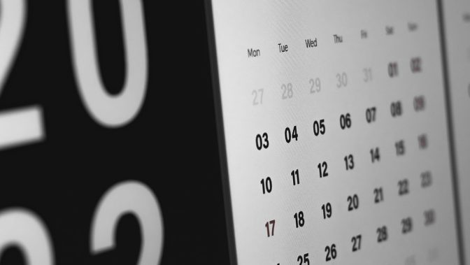 Att ha en strukturerad kalender ger goda förutsättningar för att vara effektiv.